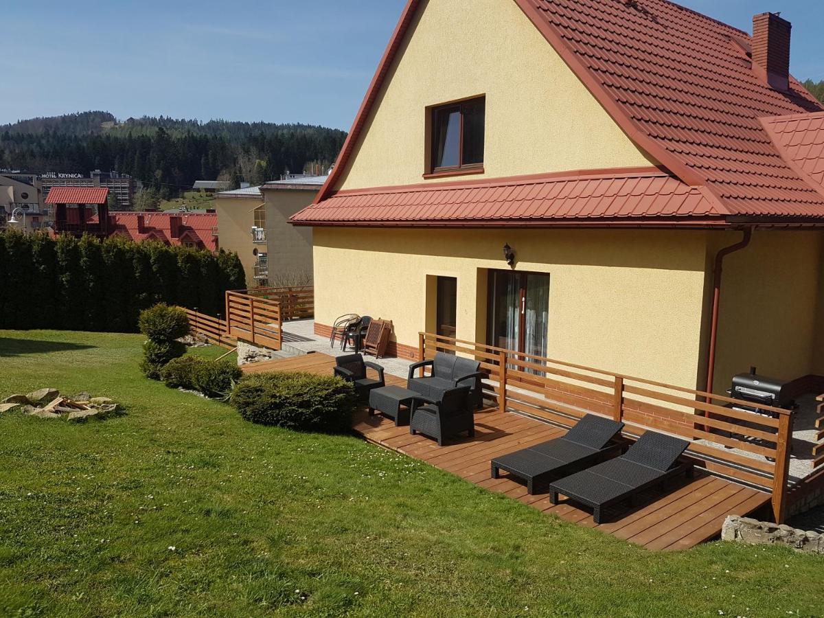 Willa Pod Zegarem - W Cenie Parking, Szybkie Wifi, Duzy Ogrod, Wiata Grilowa! Krynica-Zdrój Extérieur photo